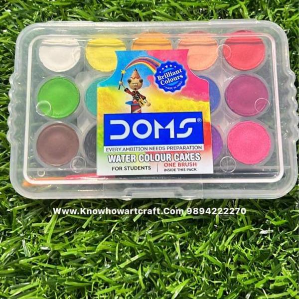 DOMS AQUA COLOUR CAKES