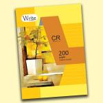 WRITE 200 PAGES CR EXCERSISE BOOK